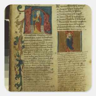 Sticker Carré L'inscription de Martin Luther