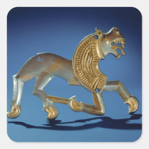 Sticker Carré Lion, 6ème - 7ème siècle av. J.-C.