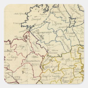 Sticker Carré L'Irlande 21