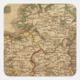 Sticker Carré L'Irlande 4