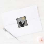 Sticker Carré Little Angel Lit Sa Lumière (Enveloppe)