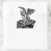 Sticker Carré Little Golem Gargoyle (Sac)