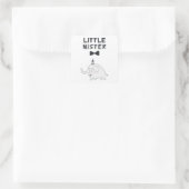 Sticker Carré Little Mister | Baby Party Elephant | (Sac)