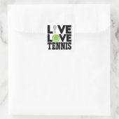 Sticker Carré Live love Tennis (Sac)