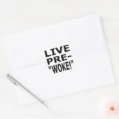 STICKER CARRÉ LIVE PRE- "WOKE!" (Enveloppe)