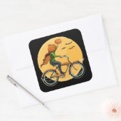 Sticker Carré Livraison citrouille (Enveloppe)