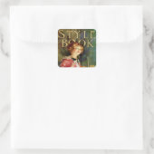 Sticker Carré Livre de style (Sac)