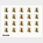 Sticker Carré Livre de style (Feuille)