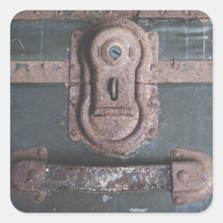 Sticker Carré Lock de Vintage