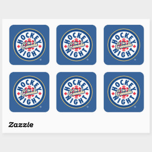 Sticker Carré Logo de Hockey Night in Canada