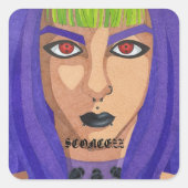 Sticker Carré logo de sconczz (Devant)