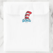 Sticker Carré Logo du Casquette Dr. Seuss (Sac)