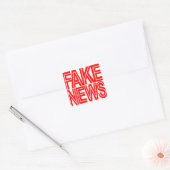 STICKER CARRÉ LOGO FAKE NEWS (Enveloppe)