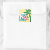 Sticker Carré Logo H2O (Sac)