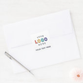 Sticker Carré Logo Marque (Enveloppe)
