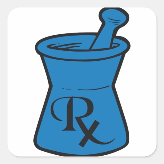 Sticker Carré Logo RX (Devant)