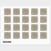 Sticker Carré Londres 1843 (Feuille)