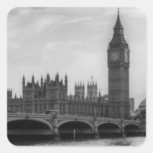 Sticker Carré Londres Angleterre Royaume-Uni Parlement Royaume-U