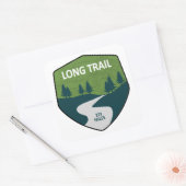 Sticker Carré Long Trail Vermont (Enveloppe)