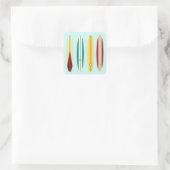 Sticker Carré Longboards Vintage (Sac)