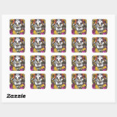 Sticker Carré Lord Ganesha (Feuille)
