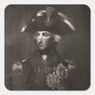 Sticker Carré Lord Viscount Nelson