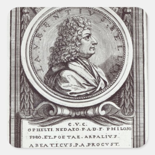 Sticker Carré Lorenzo Bellini (Devant)