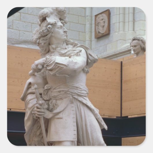 Sticker Carré Louis II (Devant)