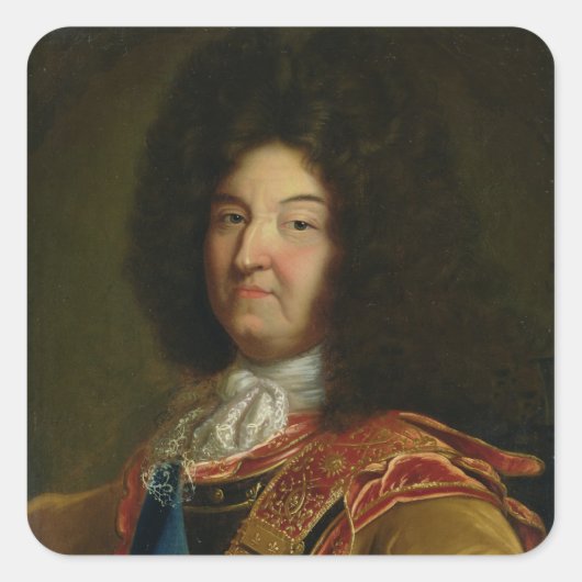 Sticker Carré Louis XIV (Devant)