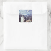 Sticker Carré Louis XIV comme Apollo, Couche de Python (Sac)