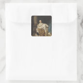 Sticker Carré Louis XVI dans Robes de couronnement, après 1774 (Sac)