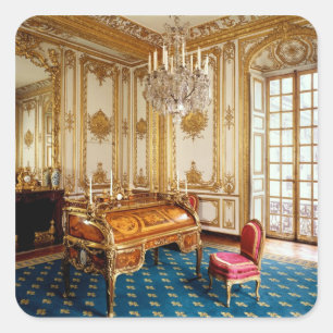 Sticker Carré Louis XV's Private Study, 1753-60