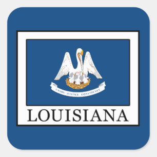Sticker Carré Louisiane