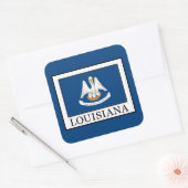 Sticker Carré Louisiane (Enveloppe)