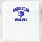 Sticker Carré Loups Chandler (Sac)
