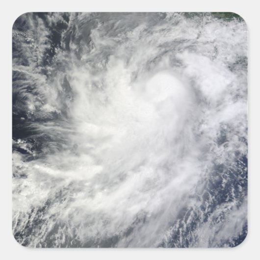 Sticker Carré L'ouragan Frank au Mexique (Devant)