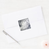 Sticker Carré L'ouragan Frank au Mexique (Enveloppe)