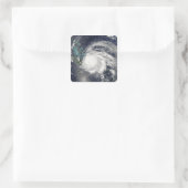 Sticker Carré L'ouragan Ike sur Cuba, Hispaniola (Sac)