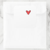 Sticker Carré Love You More Creative Minimal Style (Sac)