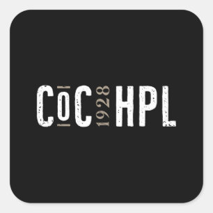 Sticker Carré Lovecraft CoC