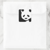 Sticker Carré Lovely Panda (Sac)