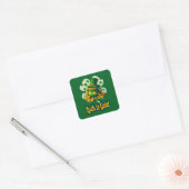 Sticker Carré Luck Is Gold St Patrick’s Day - Autocolante (Enveloppe)