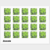 Sticker Carré Lucky Charms (Feuille)