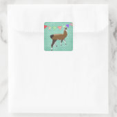 Sticker Carré Lucky Llama (Sac)