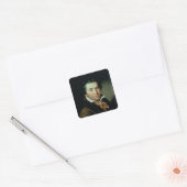 Sticker Carré Ludwig van Beethoven (Enveloppe)