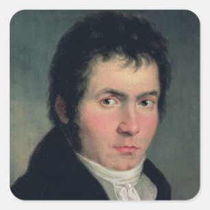 Sticker Carré Ludwig van Beethoven, 1804