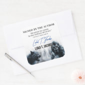 Sticker Carré Luka T. Jacobs Plaque de Nom d'Auteur Cryptide - A (Enveloppe)