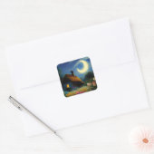 Sticker Carré Lullabe lunaire (Enveloppe)