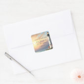 Sticker Carré Lumière Du Monde Jean 8:12 (Enveloppe)