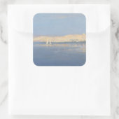 Sticker Carré Lune se lève sur le Nil (Sac)